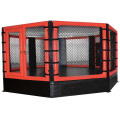 LinyiQueen MMA UFC Octagon Cage Customized Size Logo Boxing Taekwondo Karate Wrestling Judo Ring Cage